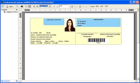 Collection Of Formatos Para Credencial Formato Credenciales