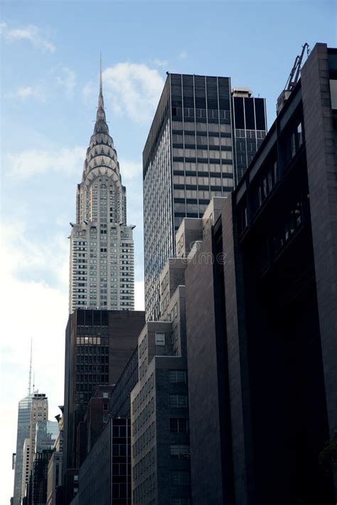 Chrysler Building Editorial Image Image Of Midtown Quintessential