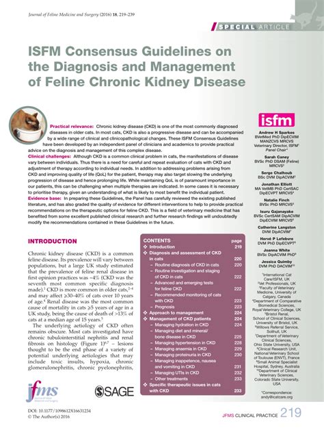 Pdf Isfm Consensus Guidelines On The Diagnosis And Management Of