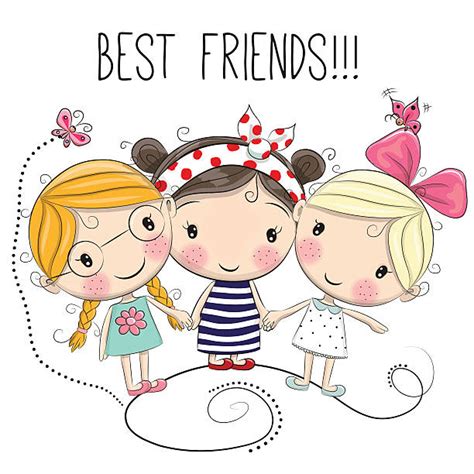 Girl Friends Illustrations Royalty Free Vector Graphics And Clip Art