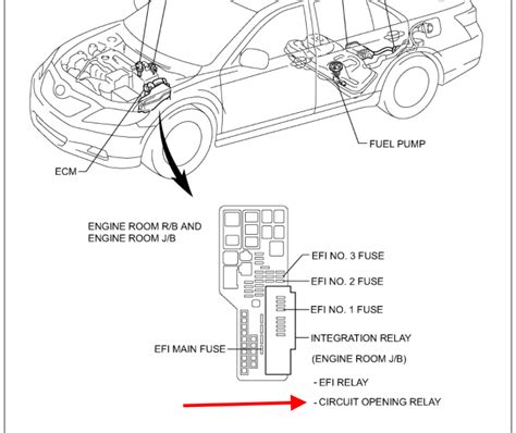 Toyota Camry Fuel Pump Relay