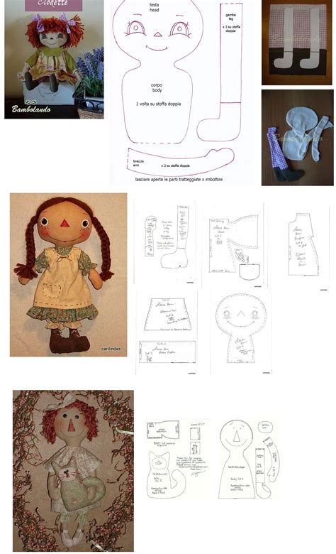 ♥nims♥ Primitive Doll Patterns Doll Sewing