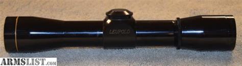 Armslist For Sale Leupold M8 4x Eer Pistol Scope