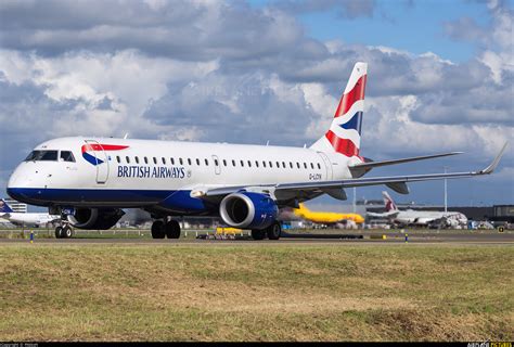 G Lcyk British Airways City Flyer Embraer Erj 190 190 100 At