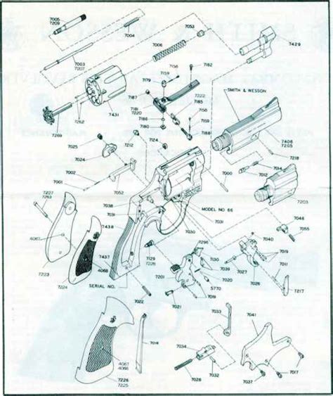 Smith Wesson Revolver Parts Diagram