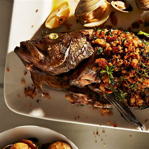 Herb Crusted Mediterranean Sea Bass Recipe Eatingwell