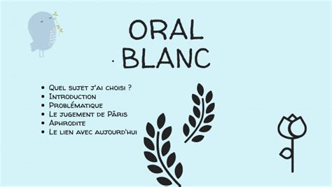 Oral Blanc