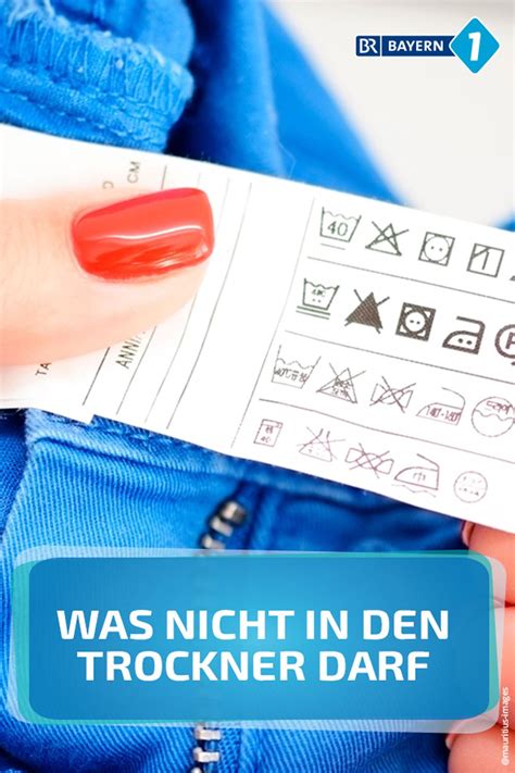 Was darf nicht in den Trockner: Diese Kleidungsstücke gehen im Wäschetrockner kaputt | BR.de in