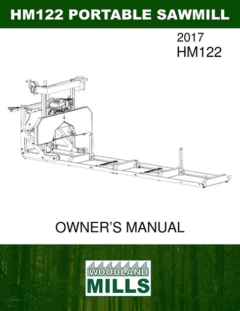 Woodland Mills Hm122 Owners Manual Pdf Download Manualslib