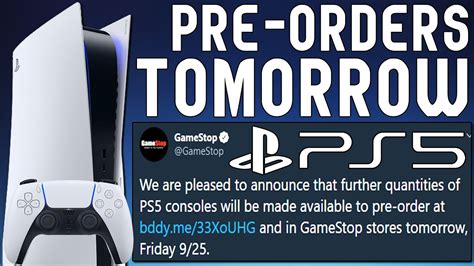 Find ps5 game reviews, news, trailers, movies, previews, walkthroughs and more here at essential information. Gamestop Ps5 Pre Order Time Today - Game Stop