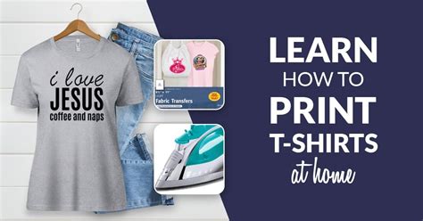 How To Print Shirts At Home With An Iron And Printer Resep