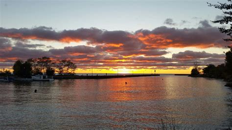 Beautiful Bayfield Ontario Sunrise Sunset Beautiful Lakes Bayfield