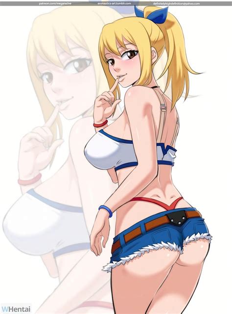 Eronautics Lucy Heartfilia Fairy Tail Absurdres Highres 1girl Ass