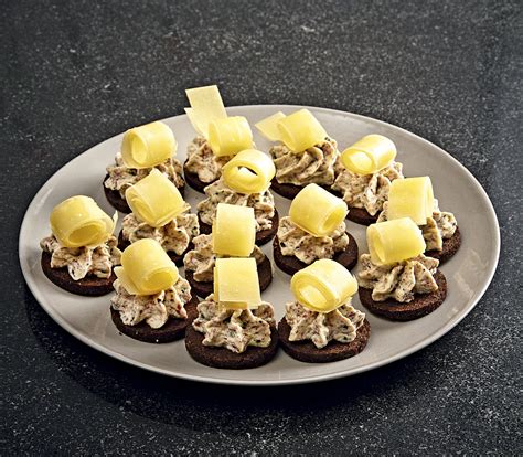Pumpernickel mit Bündnerfleischcreme Rezept