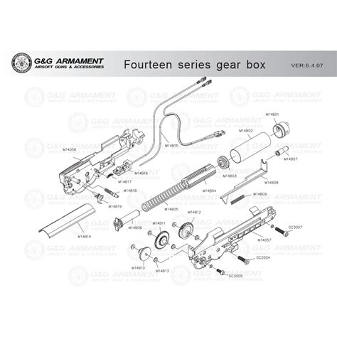 Gandg Airsoft Fourteen Series Gearbox Diagram Low Price Of 0