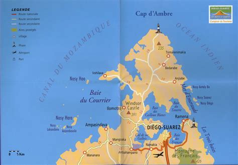 Carte des hôtels aux environs de madagascar : Guide: Diégo-Suarez: Cap Sur le Nord de Madagascar ...