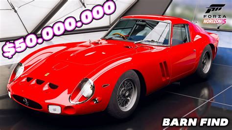 Get Free 50 Mil Ferrari 250 Gto Most Expensive Car In Forza Horizon