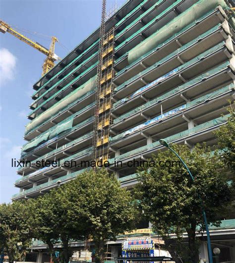 China High Rise Steel Structure Frame Prefab House Hotel Steel Building