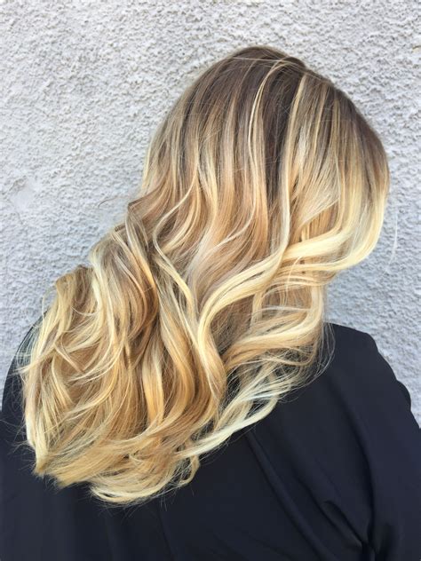 Blonde Balayage With Shadow Root Blonde Balayage Balayage Hair Blonde Balayage Hair Blonde Long