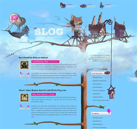 50 Beautiful And Creative Blog Designs — Smashing Magazine