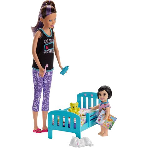 Barbie Skipper Babysitters Inc Bedtime Playset With Skipper Doll