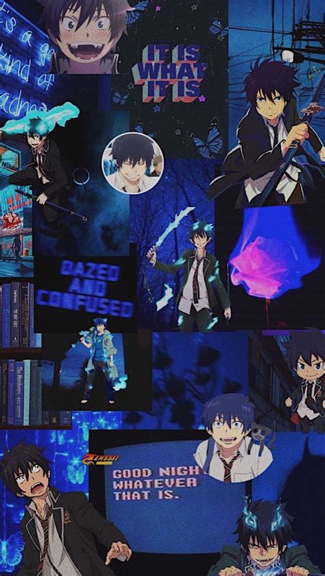 Blue Exorcist Wallpaper Phone Pin On Manga Rhys Fox