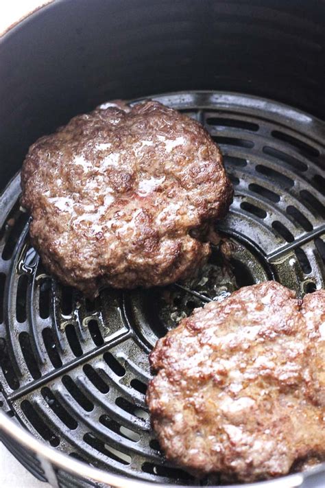 This includes the 10 minutes preparation time for your air fryer burger. Pin on Air Fryer Recipes