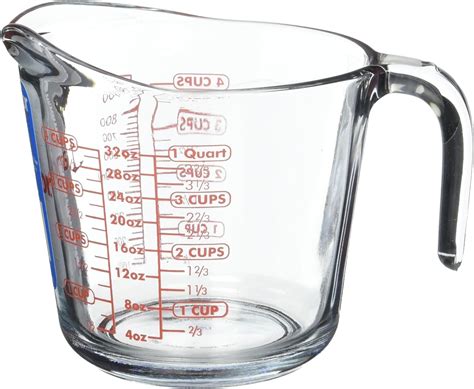 Anchor Hocking 55178ol11 Glass 32 Oz Measuring Cup Amazonca Home