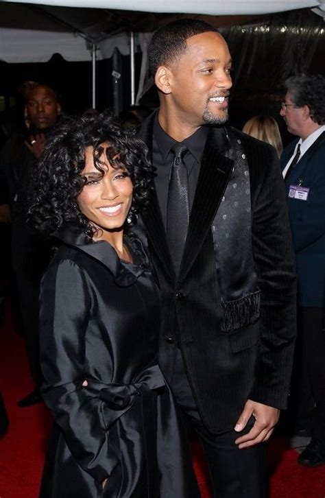 Jada Pinkett Smith With Husband Will Smith Famous Couples Cute Couples