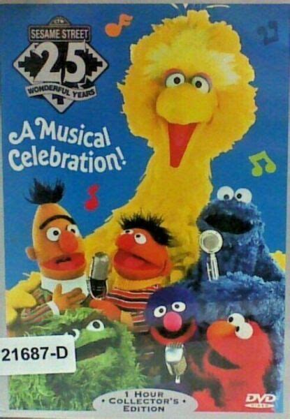 Sesame Street 25th Birthday Musical Celebration Dvd For Sale Online