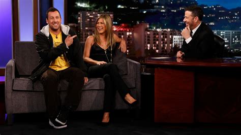 Jennifer Aniston Talks Emergency Landing Kimmel Joke To Wife Molly