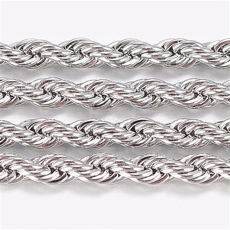Wholesale 304 Stainless Steel Rope Chains