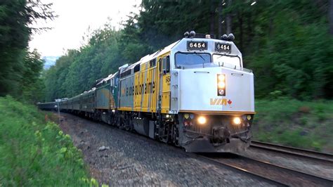 Chasing The Canadian Via Rail Emd F Ph Leads Canadian