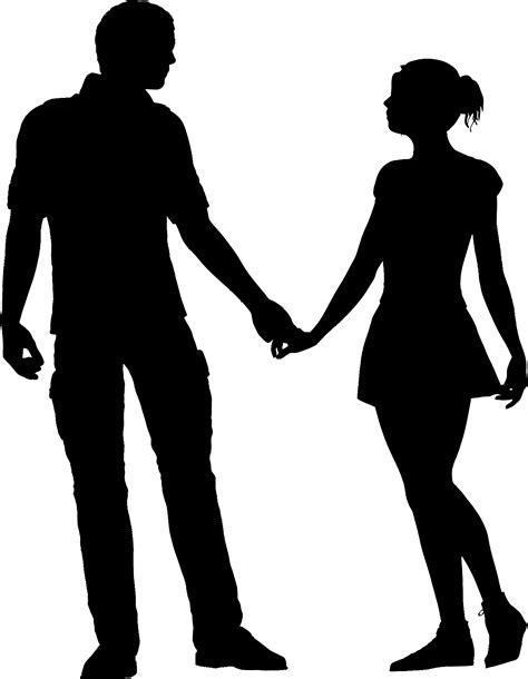 Couple Silhouette Art At Getdrawings Free Download