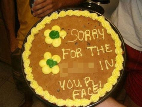 Femail Rounds Up The 15 Worst Sexual Apology Cakes Ever Made Daily Mail Online