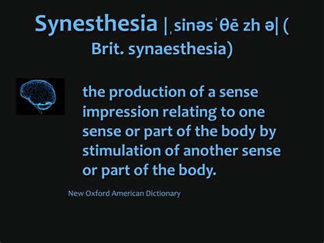 ppt synesthesia powerpoint presentation free download id 2430629