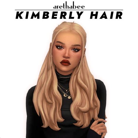 Kimberly Hair Aretha Files The Sims 4 Create A Sim Curseforge