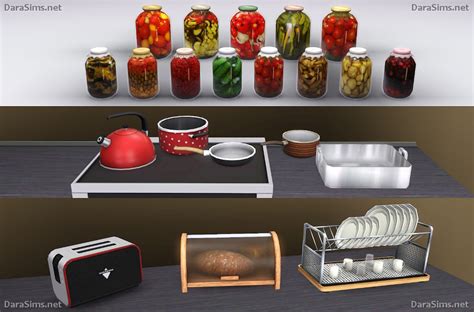 Sims 3 kitchen decor | 2019 home design. Kitchen Decor Set (The Sims 3) | DaraSims.net