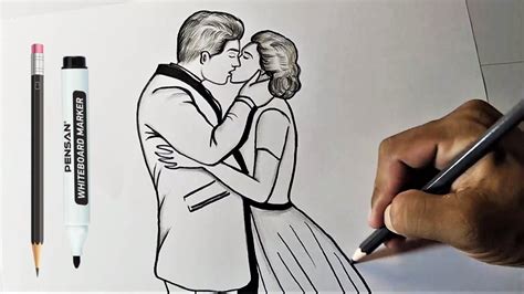 Beginner Cute Couple Drawings Easy Quick And Easy 5 Cute Couple