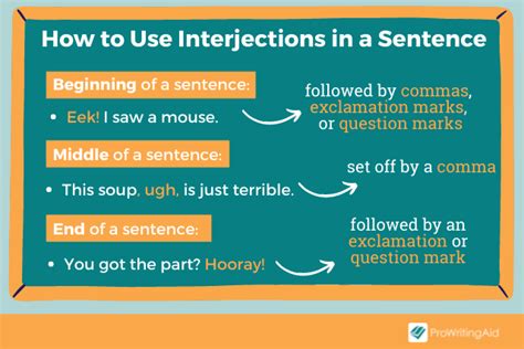 Interjections Definition Meaning And Examples The Grammar Guide