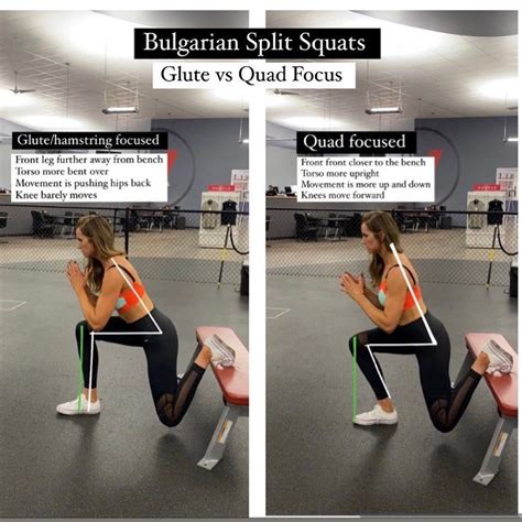 Jessica On Instagram Bulgarian Split Squats Glutehamstring Vs Quad