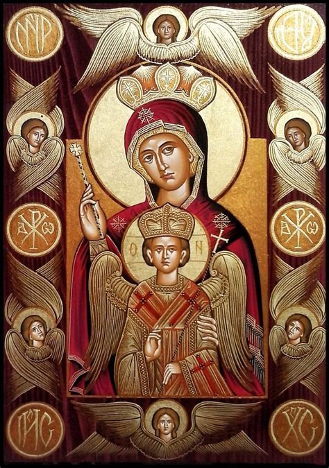Pin By Theron Fuller On Theotokos Christian Paintings Orthodox