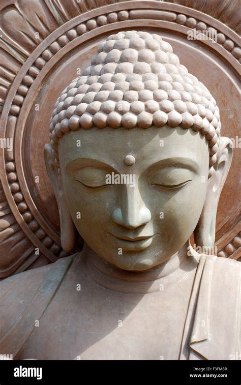 Lord Buddha Statue Bihar India Asia Stock Photo Alamy