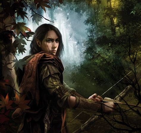 Elrohir Elven Archer By Magali Villeneuve Dark Fantasy Fantasy Rpg