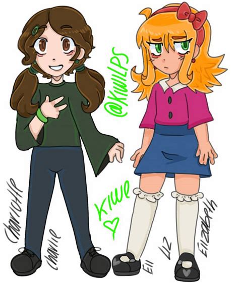 Charlotte Emily And Elizabeth Afton Fnaf By Zacharylees3 6 On Deviantart