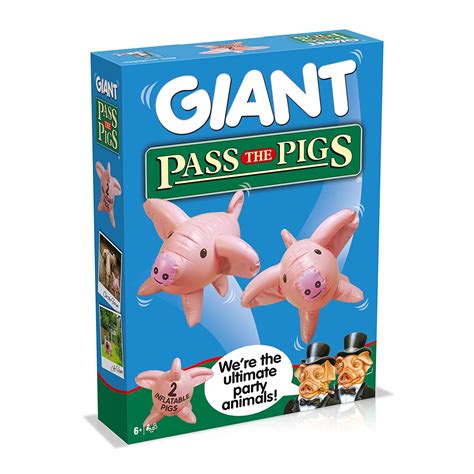 Pass The Pigs Giant Pass The Pigs Dice Game 784 019194 Buy Online In