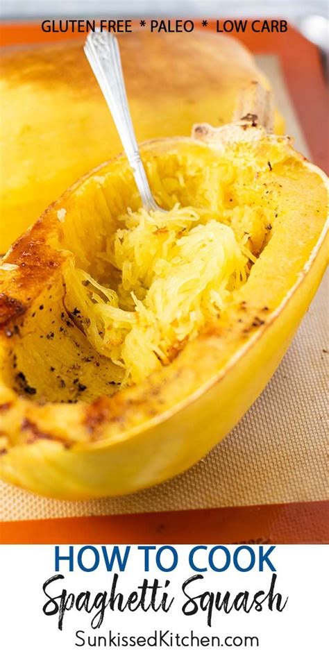 How To Cook Spaghetti Squash A Tutorial On The Best Way To Cook
