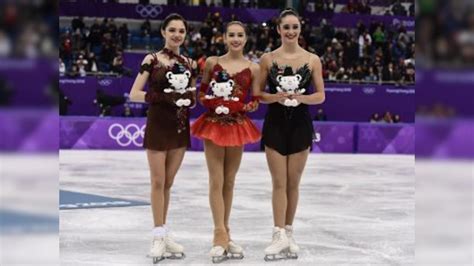 Winter Olympics 2018 Teen Alina Zagitova Pips Compatriot Evgenia Medvedeva To Win 1st Gold For