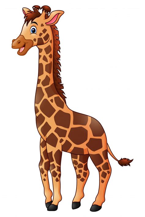 New users enjoy 60% off. Cute giraffe cartoon Vector | Premium Download