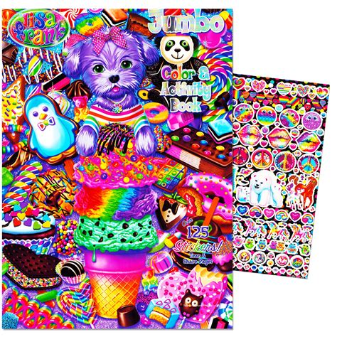Buy Lisa Frank Coloring And Activity Book With Over 600 Lisa Frank